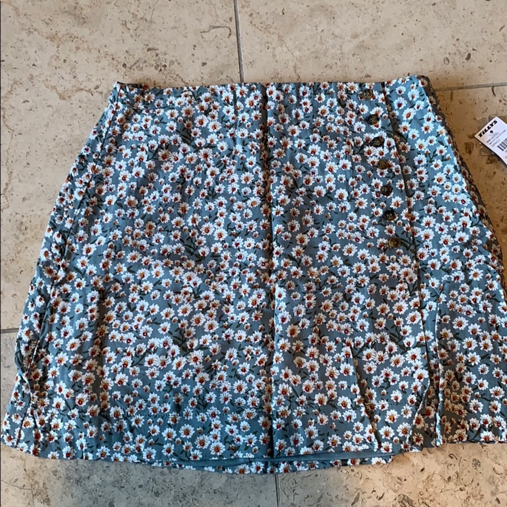 Flower Mini Skirt